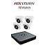 Produktbild hiwatch hdtvi-4 X turret40 m-kit-2tb TVI Sicherheit Kamera System mit 4 CH HD DVR und 4 x 2,1 MP 1920 x 1080P CCTV Objektivwechsler, weiß