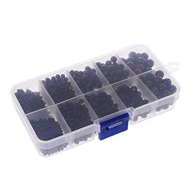 A0127 1380pcs Yeux De Securite Amigurumi Yeux De Poupée Jouet en Peluche Bricolage Accessoires De Poupée Sécurité Plastique Perles à Coudre 3mm / 4mm / 5mm / 6mm / 8mm