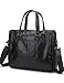 Produktbild HIRAM@Echtes Leder Herren Business Aktentasche 14 "Laptop Messenger Bag Tote Schwarz