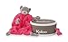 Produktbild Kaloo K962329 - Plume Neon Schmusetuch Bär, pink