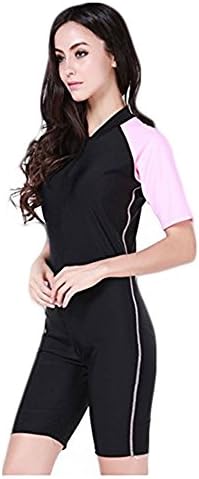 Fortuning's JDS® Girls & ladies Modesty Swimming suit, UPF 50+ Short sleeve swimwear for Summer holiday