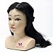Neverland Beauty Mini 10" 80% Real Hair Medium Brown Hair Hairdressing Equipment Styling Head Mannequin Training Head Tools Braiding Cutting for Kids Styling Doll UK Stock