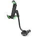 Produktbild Handyhalterung, Tevina mit 2 Dual USB Kfz Ladegerät Multifunktional Handyhalter Universal Kfz Autohalterung für iPhone, Samusung, Huawei, LG usw.