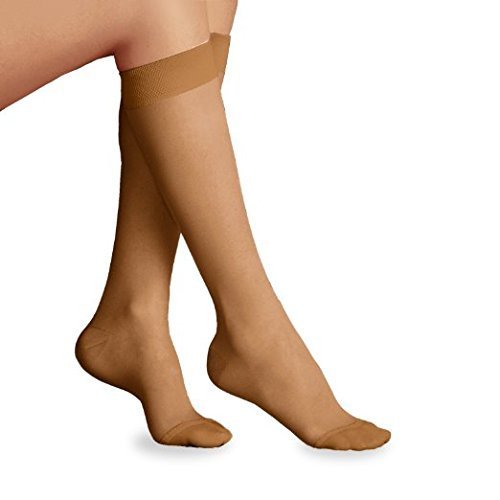 MCK92310200 - Beiersdorf Compression Stockings Jobst UltraSheer Knee-high Large Sun Bronze Closed Toe by Beiersdorf