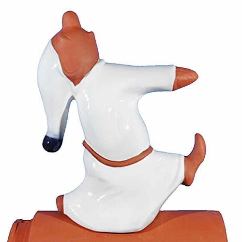 Dachschmuck Schlafwandler klein 42 cm weiss - 2