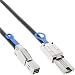 Produktbild InLine 27639A externe Mini SAS HD Kabel (SFF-8644 auf SFF-8088, 6Gb/s, 0,5m)