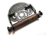 Traditional GWR railways vintage design victorian wall mounted toilet loo roll holder