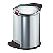 Produktbild Hailo 0704-560, Design S, Tret-Kosmetikeimer, 4 Liter, edelstahl