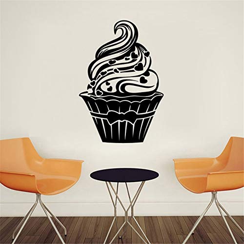 Preisvergleich Produktbild Wandaufkleber Kinderzimmer Wandtattoo Schlafzimmer Dessert Gourmet Ice Cream Cake Restaurant Küche Wohnkultur