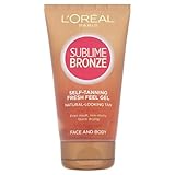 L'oreal Sublime Bronze Self Tanning Fresh Feel Gel 150ml