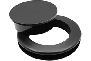 HILAI Base de sombrilla, anillo de orificio para la sombrilla, tapón de anillo de orificio del agujero para el paraguas colocado para la mesa del patio insertar el anillo del parasol enchufe