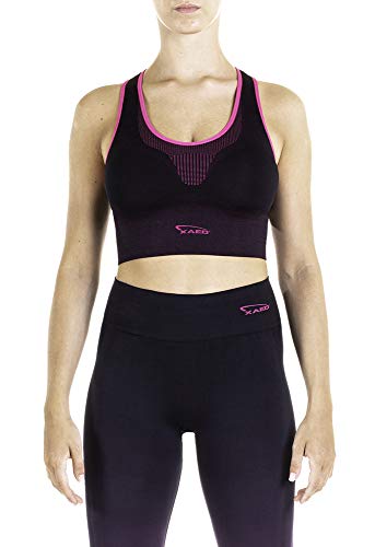 Icyzone Reggiseno Sportivo Imbottito Donna: Canotta Per Palestra, Fitness E Yoga
