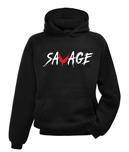 Unisex SAVAGE Inspired Logan Jake Paul Youtuber Hoodie Hoody Team 10 (XLARGE)
