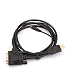 Produktbild Topker HD-auf-VGA-Adapter-Kabel 1080p 60Hz 3,5 mm Audio-Ausgang HD-Stecker auf VGA Stecker Konverter Kabel Ersatz für Projektor TV