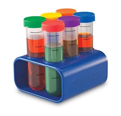 Learning Resources Éprouvettes Géantes avec Support Primary Science