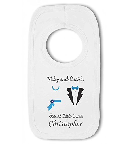 Special Wedding Guest with Personalised Name boy - Baby Bib