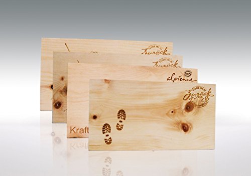 Brotzeit-/Vesperbrett Art Schneidebrett aus Zirbenholz (35 x 20 x 1.8 cm) Handgemacht in Österreich - 2