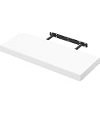 VASAGLE Wandregale 2er-Set – Große Schweberegale In Vintagebraun-Schwarz, 60x20x33 Cm