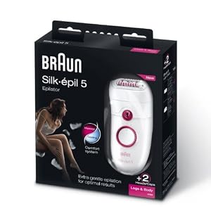 Braun Silk Epil 5 SE5380 Epilator with Comfort System and Two Attachments Fully Washable - Image 3