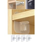 Mucit Home Yapışkanlı Raf Yapıcı 4'L&uuml; Klips