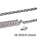 Produktbild CricTeQleap Fahrradzubehr, 10 Speed 116 Link Edelstahl Radfahren MTB Mountain Road Fahrradkette