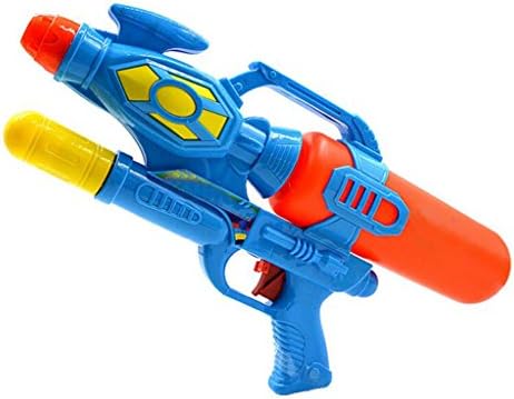 WZG Soaking Water Gun Shock Wave Pistol Toy Children 3/5 Children Beach Swimming Water Pumping Water Grab Toys,Blue