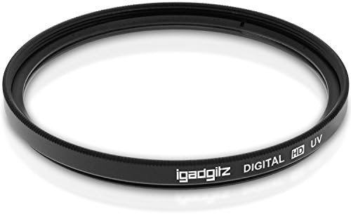 iGadgitz Xtra 72mm Glass Multi-Coated UV Lens Filter Protection for SLR & DSLR Cameras