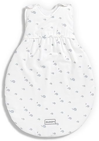 Gloop Baby Organic Cotton Sleeping Bag Elephants 0-6 Months