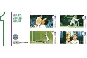 ROYAL MAIL Andy Murray 2013 Wimbledon Tennis Champion (Miniature Stamp Sheet MZ096)