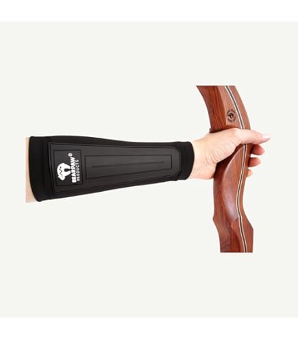 Protège Bras Étendu Trous Tir À L'Arc Fournitures Protège-bras Accessoires