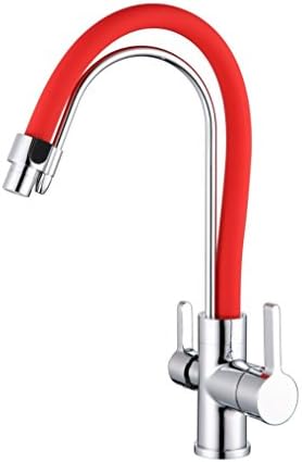 XIAOQI Home Decoration Building Materials Three Functions Hot And Cold Kitchen Sink Faucet Drinking Water Purifier (Color : 2)