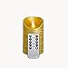 Produktbild Beweglicher Flamme 8 x 12,7 CM Gold LED Kerze mit Timer und Fernbedienung