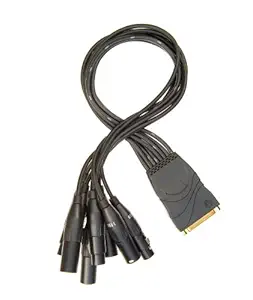 D'Addario Modular Snake XLR Breakout, 4 Male, 4 Female