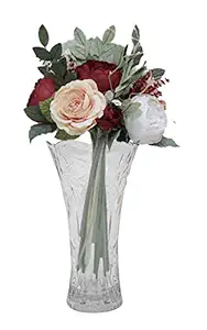 Pelo Vase/Pot for Flowers for Home Restaurant and Office Pack of 1 (M6)