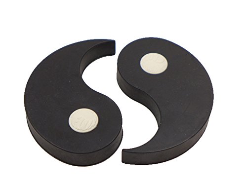 Preisvergleich Produktbild Flux schwarz Türstopper und Fensterstopper, 2er-Set