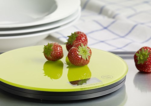 axentia 291614 Digitale Küchenwaage, 5 kg Tragkraft in grün, violett oder weiß erhältlich - 4