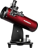 telescopio orion ed80 apocromático f/7.5 Vea cientos de cráteres en la Luna, detalles en Júpiter y otros planetas, incluso cuando se ve desde lugares de la ciudad relativamente brillantes.