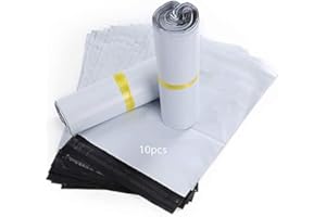 ‎HVDHYY HVDHYY Versandtaschen Versandbeutel Blickdicht Plastik Versandtueten 50cmX60cm/10Stück Kunststoff Selbstklebend Verschiedene Maße Für den Transport von Kleidung Gütern und Textilien Groß