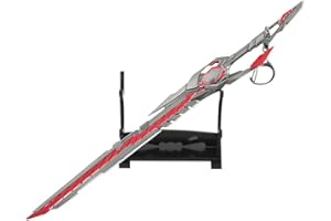Metalakaer Devouring Stars Anime Luo Feng Weapon, D-Type 22CM Sabre Alloy Weapon Model for 3D Protoss Mecha Metal Model