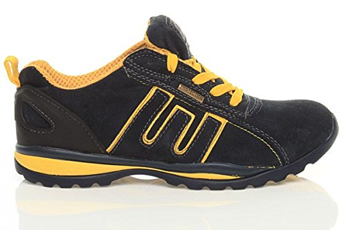 Herren Schnüren Grund Sicherheit Stahlkappe Arbeiten Stiefel Sneaker Turnschuhe Wandern Größe - 2