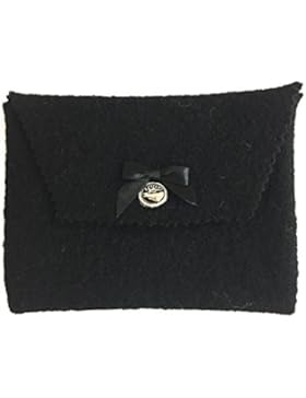 Trachtentasche, Dirndltasche, Filztasche, Dirndlschürzentasche, Gürteltasche für Dirndl, schwarze Tasche, Dirndlschürze