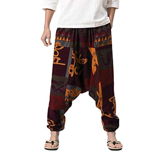 Pantalones De Haren Bombachos Hombre Mujer Zarlle Unisex Para Yoga