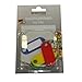 Price comparison product image AXENTIA Key Fob Pack of 4 Assorted Colours