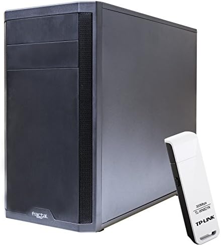 SM Stark Gaming PC Computer, AMD Athlon X4 845 3.8GHz, 8GB DDR3 1600 MHz RAM, Dedicated MSI RX470 3GB Graphics Card, 1TB Hard Drive, Windows 10 Pro, 4K Support, Black/Pearl Case, USB Wi-Fi