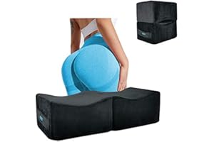 AOSSA BBL Pillow After Surgery for Butt Pillows Brazilian Butt Lift for Sitting Booty BBL Chair Pillow Recovery OP Post Surgery Pillow Medical Chair Car Seat Cushion (Black)