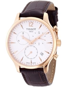 Tissot Herren-Armbanduhr Chronograph Quarz Leder T063.617.36.037.00