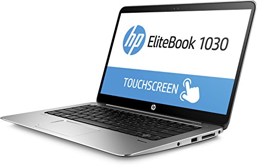 HP Elitebook 1030 G1 Z2U92ES  13 3 inch QHD touch display  laptop  Intel core m5  6Y54    256GB SSD  8GB RAM  Windows 10  silver metallic grey