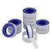 Produktbild CODIRATO 10 Rollen Teflonband Wasserdicht, Dichtband Industrielle, PTFE Klebeband 12 mm x 10 m für Gas und Wasser Rohr Anschluss(Weiß)