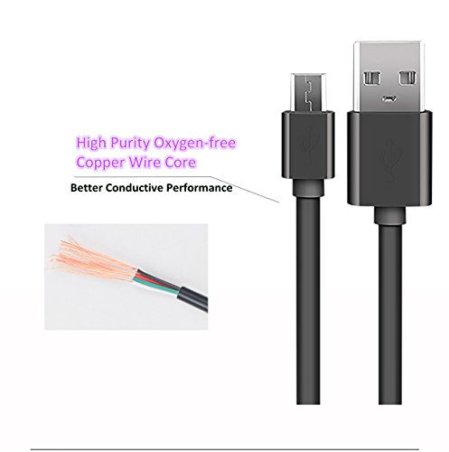 NIUBEE Micro USB Kabel Pack-2 Power Line 1M+1.5M Perfektes Ladekabel für Rugged handy OutDoor Android Phone - 4