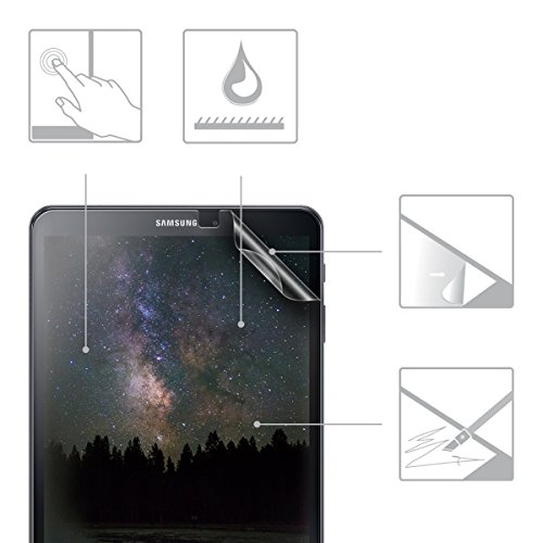 2x kwmobile Folie matt für Samsung Galaxy Tab A 10.1 (2016) T580N / T585N Displayschutzfolie – Schutzfolie Anti-Fingerabdruck Displayschutz Displayfolie entspiegelt - 4